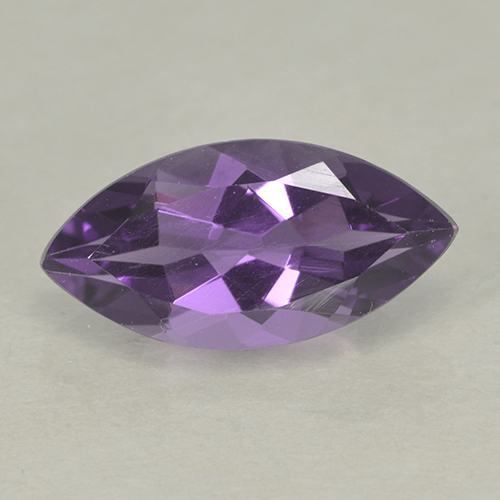 Medium Violet Аметист Камень - 1.5ct Фасетная Маркиза (ID: 499598)