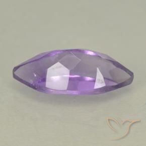 Amethyst Gemstone in 12.1 x 6 mm Size for Sale, Amethyst Stone in Medium Violet Color