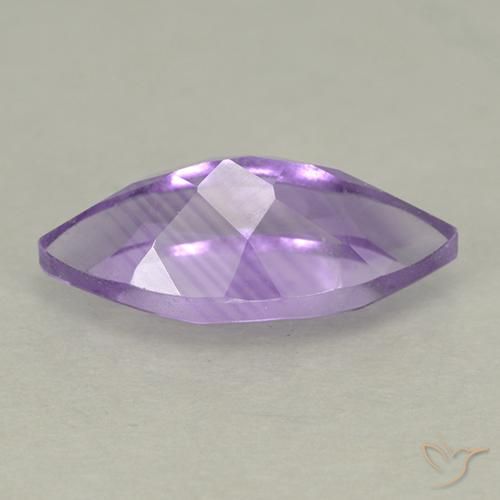 Amethyst Gemstone in 12.2 x 6.1 mm Size for Sale, Amethyst Stone in Medium Violet Color