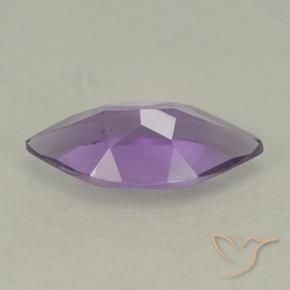 Amethyst Gemstone in 11.9 x 6 mm Size for Sale, Amethyst Stone in Medium Violet Color