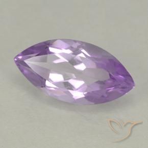 1.60 ct Violet Amethyst Stone, Natural Amethyst in Marquise Facet Shape for Sale