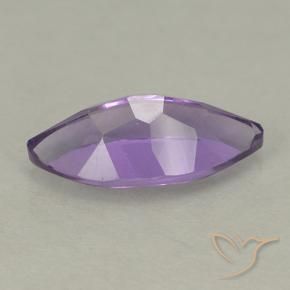 Amethyst Gemstone in 12 x 5.9 mm Size for Sale, Amethyst Stone in Medium Violet Color
