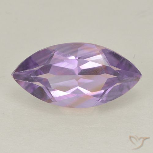 1.83ct Natural Violeta rosáceo claro Amatista, Marquesa, VS, Photo A