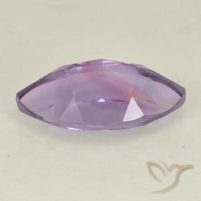 Amethyst Gemstone in 12.1 x 6.1 mm Size for Sale, Amethyst Stone in Light Pinkish Violet Color
