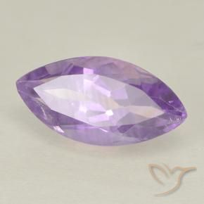 1.99 ct Violet Amethyst Stone, Natural Amethyst in Marquise Facet Shape for Sale