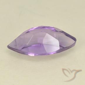 Amethyst Gemstone in 11.8 x 6 mm Size for Sale, Amethyst Stone in Deep Violet Color