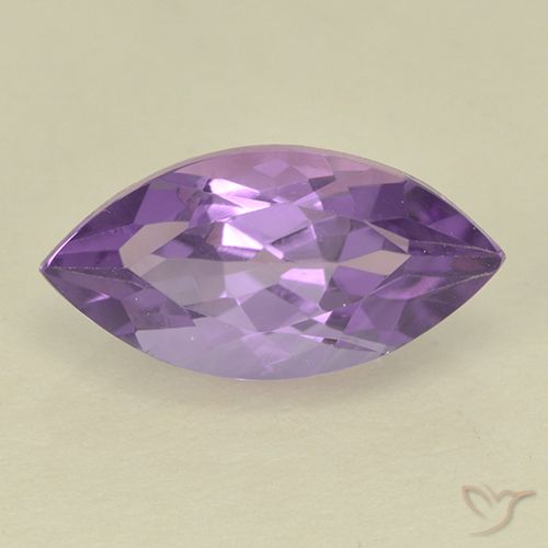 2.01ct Natural Medium Violet Amethyst, Marquise, VS