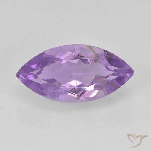 1.43ct Natural Medium Violet Amethyst, Marquise, VS