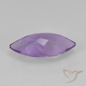 Amethyst Gemstone in 12 x 6 mm Size for Sale, Amethyst Stone in Medium Violet Color