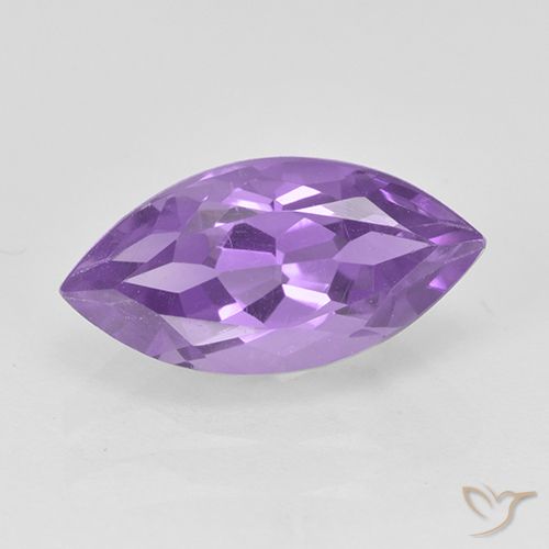 1.97ct Natural Medium Violet Amethyst, Marquise, VS