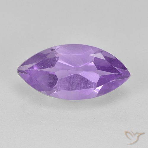 Medium Violet Аметист Камень - 1.6ct Фасетная Маркиза (ID: 500037)