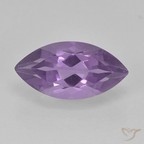 1.88ct Natural Medium Violet Amethyst, Marquise, VS