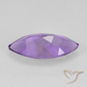Amethyst Gemstone in 12.1 x 5.8 mm Size for Sale, Amethyst Stone in Medium Violet Color