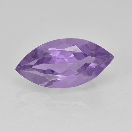 Violeta medio Amatista Gema - 1.7ct Forma marquesa (ID: 500125)