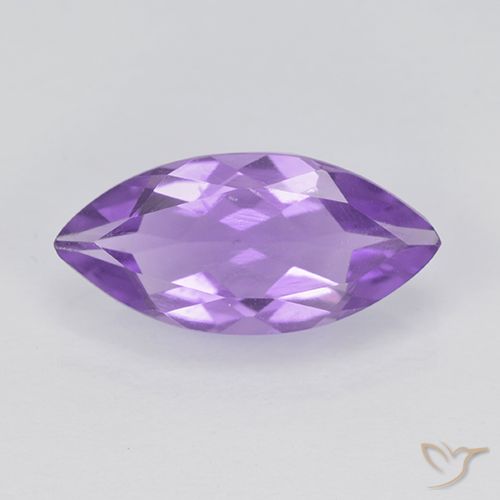 1.31ct Natural Deep Iris Violet Amethyst, Marquise, VS