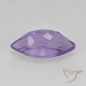 Amethyst Gemstone in 12 x 6 mm Size for Sale, Amethyst Stone in Medium Violet Color