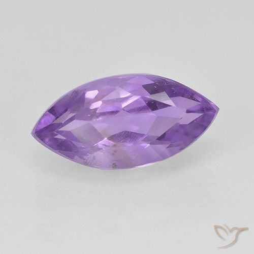 1.77ct Natural Medium Violet Amethyst, Marquise, VS