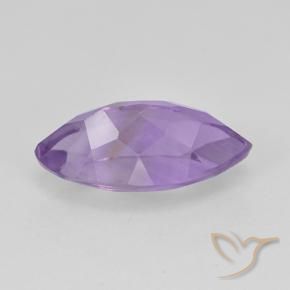 Amethyst Gemstone in 11.9 x 5.9 mm Size for Sale, Amethyst Stone in Medium Violet Color