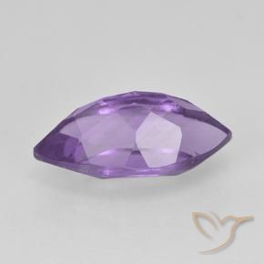 Amethyst Gemstone in 12 x 5.9 mm Size for Sale, Amethyst Stone in Medium Violet Color