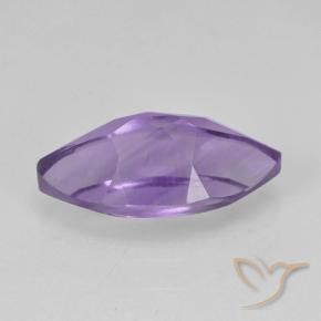 Amethyst Gemstone in 12.1 x 6 mm Size for Sale, Amethyst Stone in Medium Violet Color