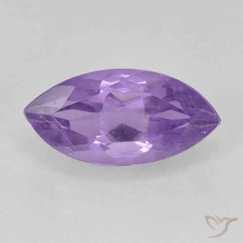 2.07ct Natural Medium Violet Amethyst, Marquise, VS