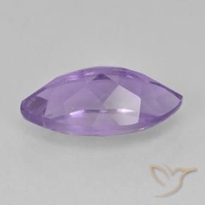 Amethyst Gemstone in 12.1 x 5.9 mm Size for Sale, Amethyst Stone in Medium Violet Color