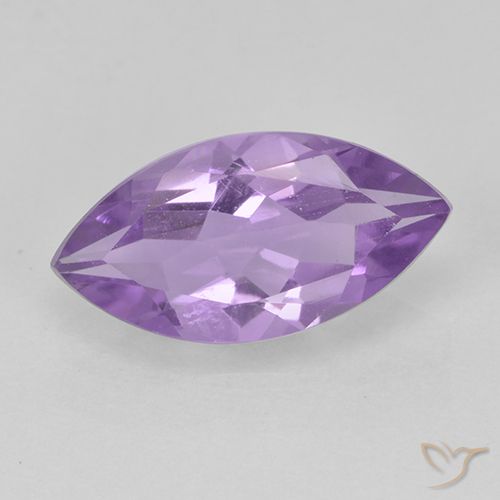 1.59ct Natural Medium Violet Amethyst, Marquise, VS