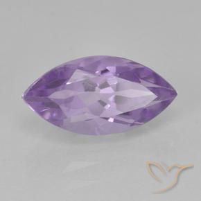 1.94 ct Violet Amethyst Stone, Natural Amethyst in Marquise Facet Shape for Sale