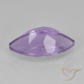 Amethyst Gemstone in 11.8 x 6.1 mm Size for Sale, Amethyst Stone in Medium Violet Color