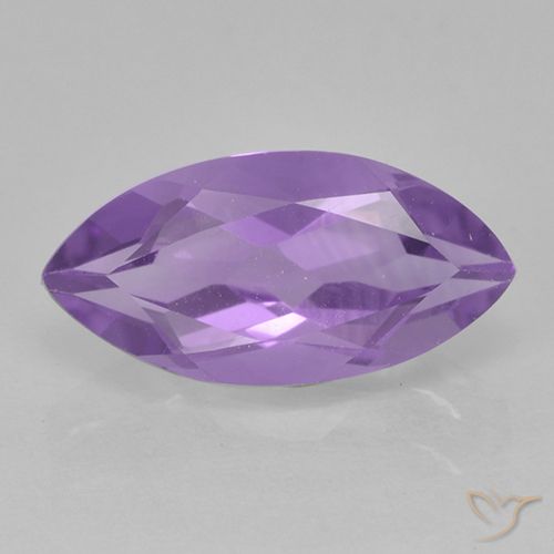 1.67ct Natural Medium Violet Amethyst, Marquise, VS