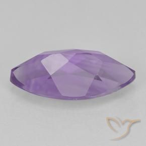 Amethyst Gemstone in 11.9 x 6 mm Size for Sale, Amethyst Stone in Medium Violet Color