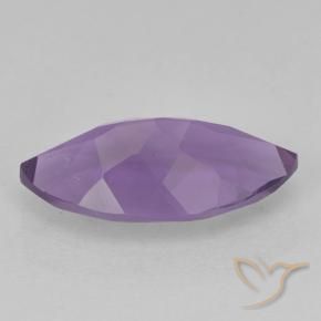 Amethyst Gemstone in 12.1 x 6.2 mm Size for Sale, Amethyst Stone in Iris Violet Color