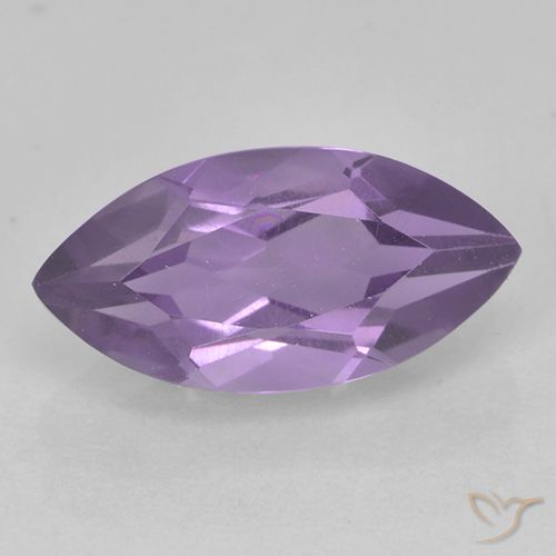 1.84ct Natural Medium Violet Pink Amethyst, Marquise, VS