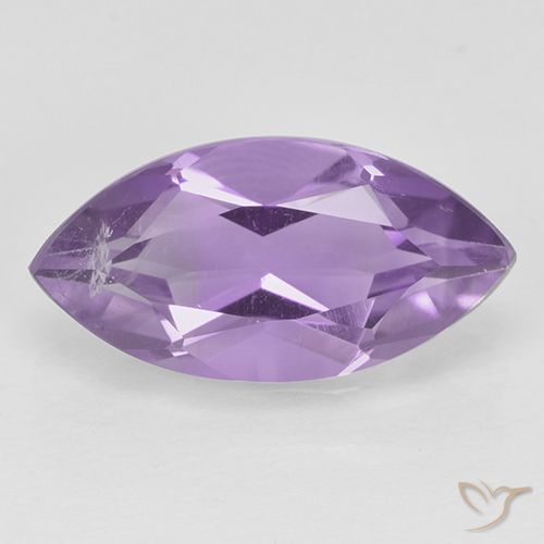 1.54ct Natural Medium Violet Pink Amethyst, Marquise, VS