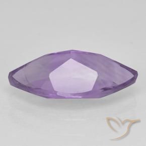 Amethyst Gemstone in 12 x 6.1 mm Size for Sale, Amethyst Stone in Medium Violet Pink Color