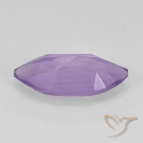 Amethyst Gemstone in 11.7 x 6 mm Size for Sale, Amethyst Stone in Medium Violet Color