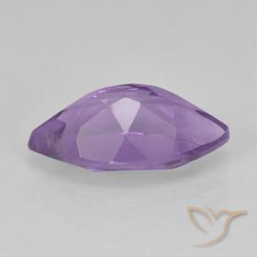 Amethyst Gemstone in 11.4 x 6.1 mm Size for Sale, Amethyst Stone in Medium Violet Color