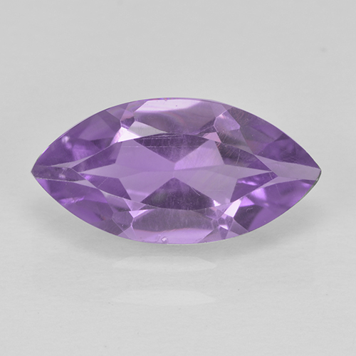 Medium Violet Аметист Камень - 1.4ct Фасетная Маркиза (ID: 500263)