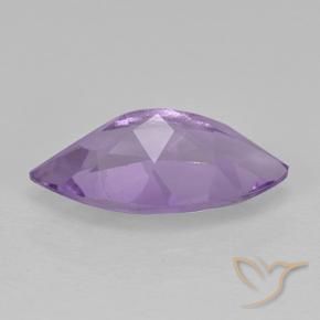 Amethyst Gemstone in 11.9 x 6.1 mm Size for Sale, Amethyst Stone in Medium Violet Color