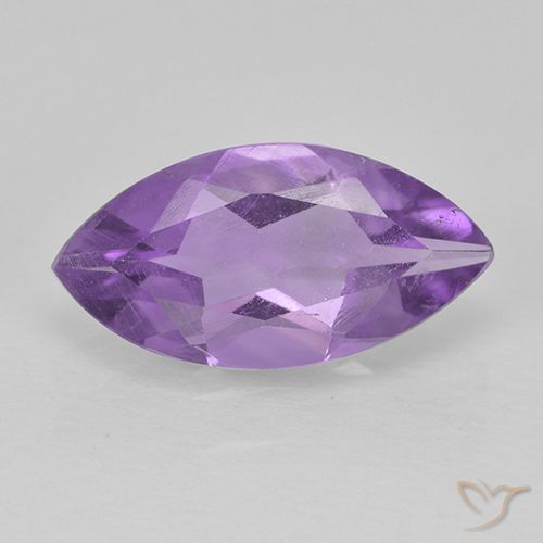 1.27ct Natural Medium Violet Amethyst, Marquise, VS