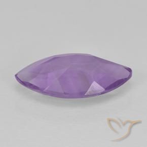 Amethyst Gemstone in 11.7 x 6 mm Size for Sale, Amethyst Stone in Medium Violet Color