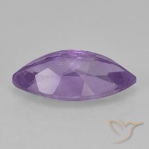 Amethyst Gemstone in 12 x 6.2 mm Size for Sale, Amethyst Stone in Medium Violet Color