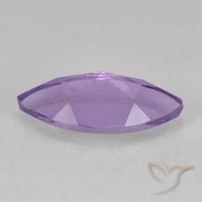 Amethyst Gemstone in 11.9 x 5.6 mm Size for Sale, Amethyst Stone in Iris Violet Color