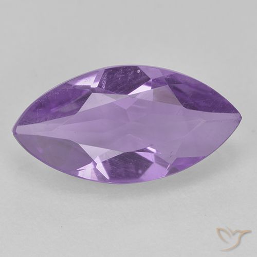 1.35ct Natural Medium Violet Amethyst, Marquise, VS