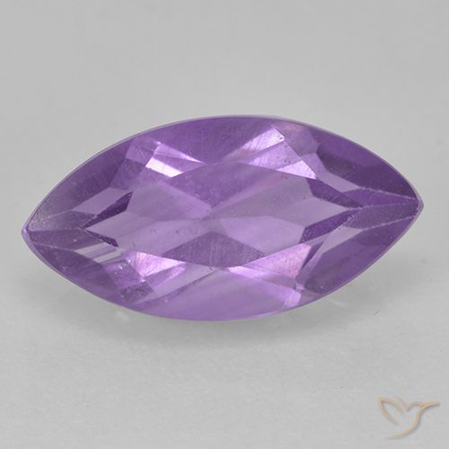 1.83ct Natural Medium Violet Amethyst, Marquise, VS