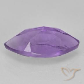 Amethyst Gemstone in 11.9 x 6 mm Size for Sale, Amethyst Stone in Medium Violet Color