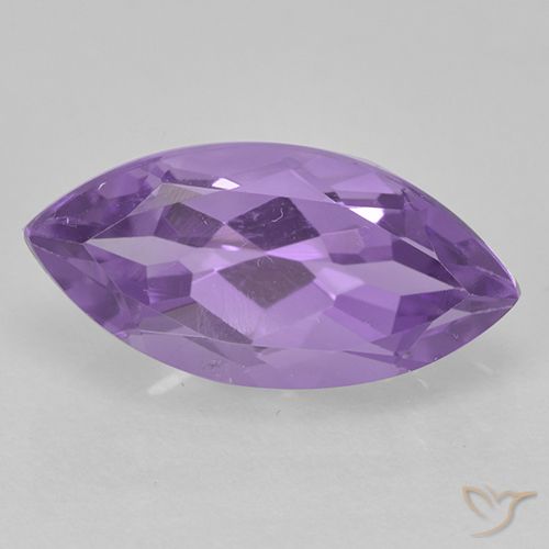 1.84ct Natural Medium Violet Amethyst, Marquise, VS