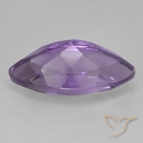 Amethyst Gemstone in 11.8 x 6.1 mm Size for Sale, Amethyst Stone in Medium Violet Color