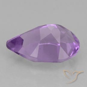 Amethyst Gemstone in 10 x 7 mm (calibrated) Size for Sale, Amethyst Stone in Medium Violet Color