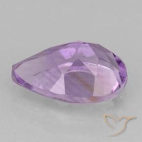 Amethyst Gemstone in 10 x 7 mm (calibrated) Size for Sale, Amethyst Stone in Medium Pink Violet Color
